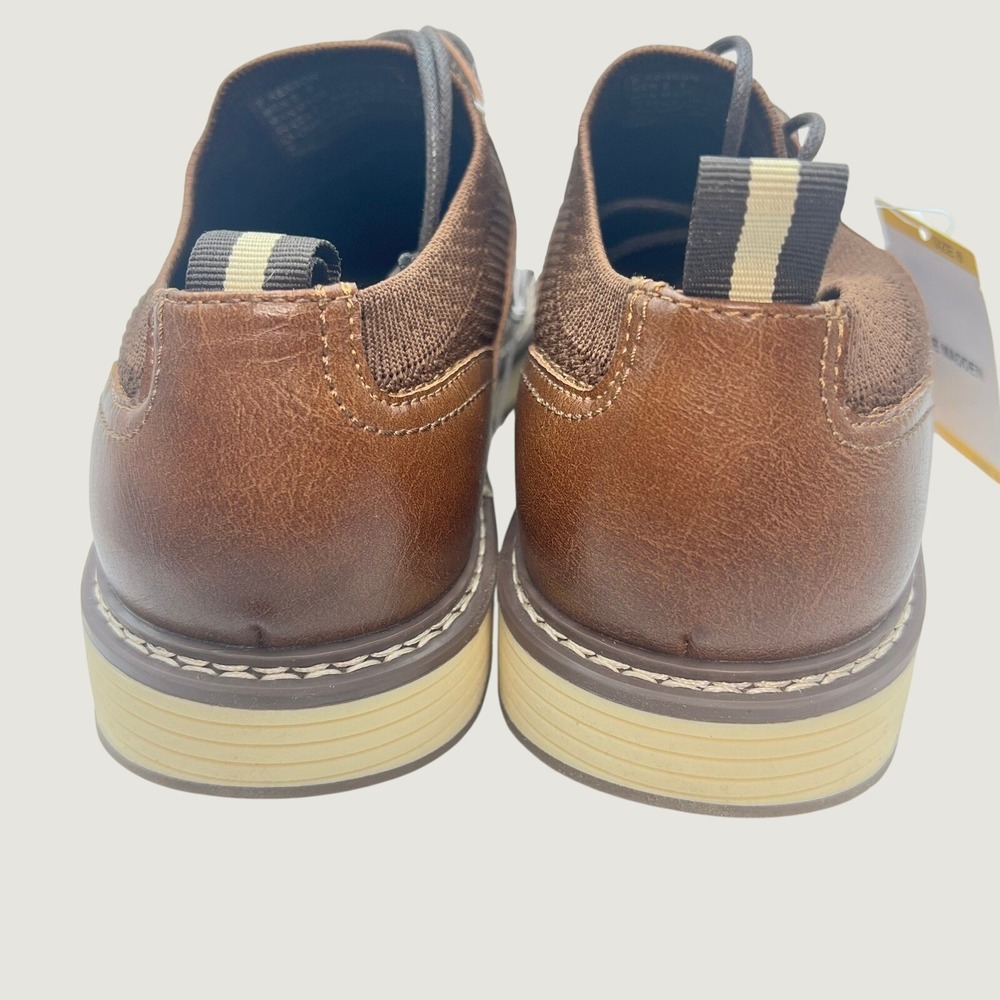 Steve Madden P-Kenson Cognac Hybrid Oxford Dress Shoes Men's Size 8 NWB - Picture 4 of 8